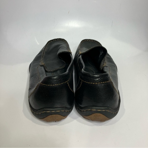Born black leather loafers size‎ 14